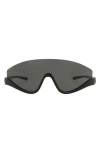 Gucci 99mm Shield Sunglasses In Black