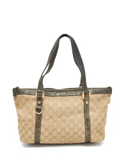 Pre-owned Gucci Abbey D-ring Tote Bag