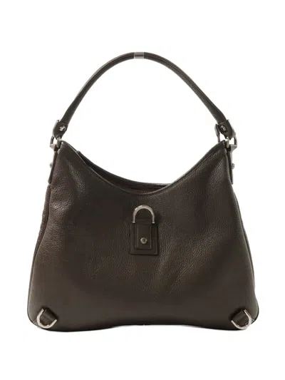 Pre-owned Gucci Abbey D-ring Tote Bag In Brown