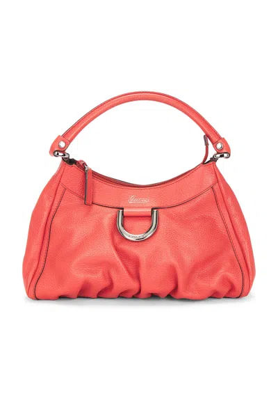Pre-owned Gucci Abbey Hobo Bag In Red