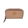 GUCCI GUCCI ABBEY PINK LEATHER WALLET  (PRE-OWNED)