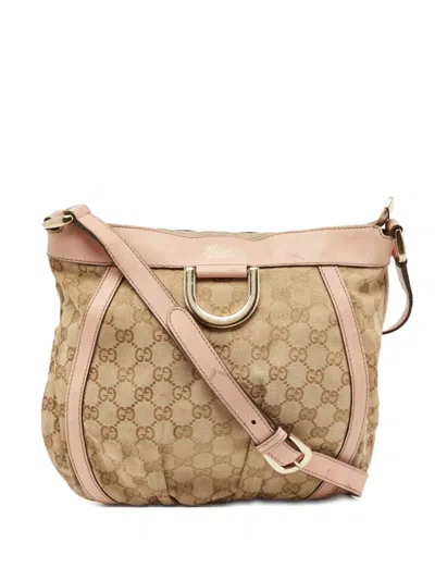Pre-owned Gucci Abbey Shoulder Bag In Pink