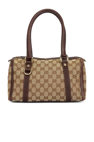 Pre-owned Gucci Abbey Tote Bag In Sand