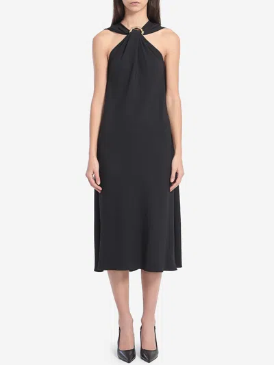 Gucci Abito Da Sera Midi In Black
