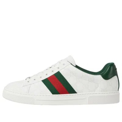 Gucci Ace Canvas 'white Monogram'