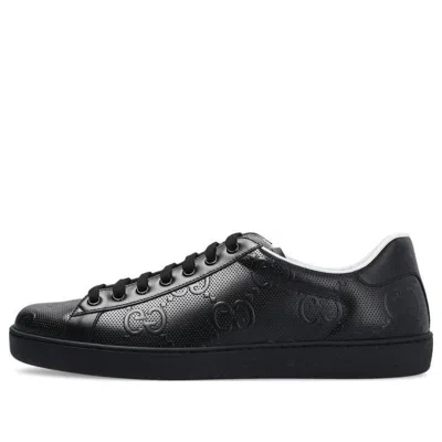 Gucci Ace 'gg Embossed - Black'