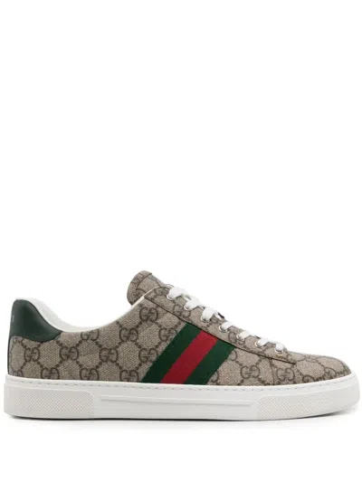 Gucci Ace Gg Sneakers In Multi