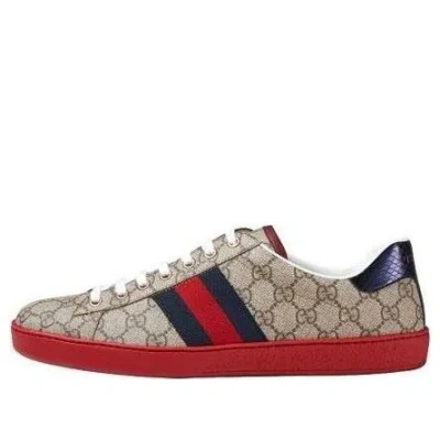 Gucci Ace Gg Supreme 'beige' In Neutral
