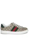 Gucci Ace Gg Supreme Canvas Sneakers In Multi