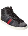 Gucci Glued Casual Sports Shoes In Black