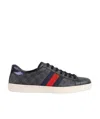 Gucci Glued Casual Sports Shoes In Black