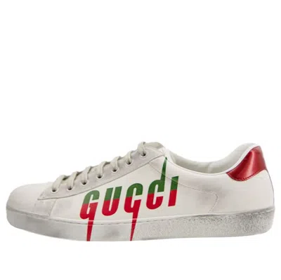 Gucci Ace ' Blade - Distressed White'