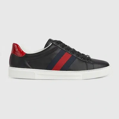 GUCCI GUCCI ACE HERRENSNEAKER MIT WEB