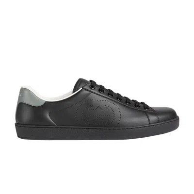 Pre-owned Gucci Ace 'interlocking G - Black' | Men's Size 5.5
