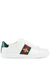 GUCCI GUCCI ACE LEAHTER SNEAKERS