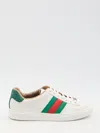 Gucci Ace Leather Low-top Sneakers In Multi