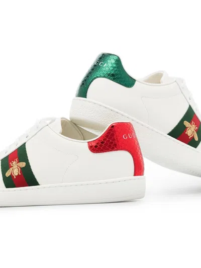 Gucci Ace Leather Sneakers