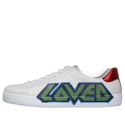 Gucci Ace 'loved' In White