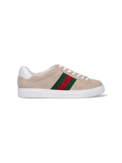 GUCCI "ACE" LOW-TOP SNEAKERS