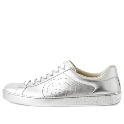 Gucci Ace 'metallic Silver'