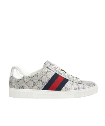 Gucci Ace Series Sneakers In White