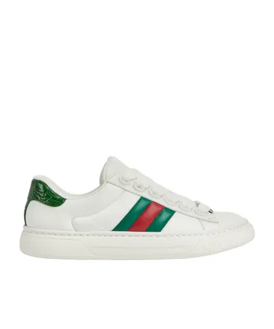 GUCCI GUCCI ACE LOW-TOP SNEAKERS