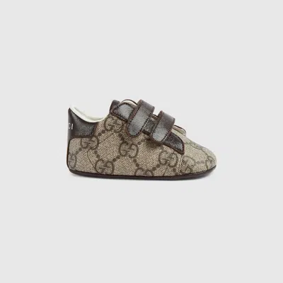 Gucci Babies'  Ace Sneaker In Beige