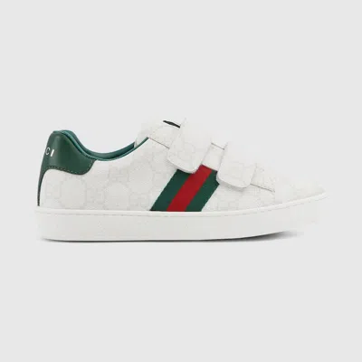 Gucci Kids' Ace Sneaker In White