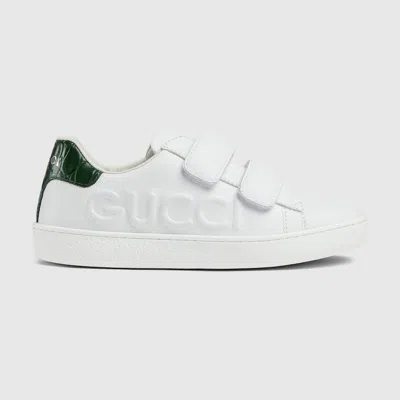 Gucci Ace Sneaker In Bianco