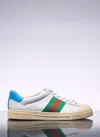 Gucci Ace Sneaker With Web In White
