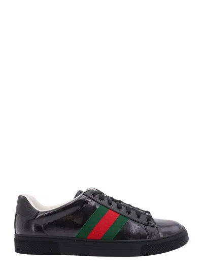 Gucci Ace Trainers In Black