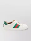 Gucci Ace Web Detailed Sneakers In White