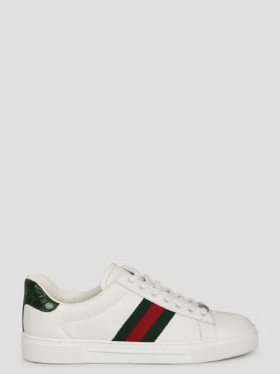 Gucci Ace Sneakers In White