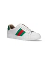 Gucci Ace Sneakers With Web Detail In White