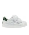 Gucci White Leather Ace Sneaker In White