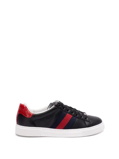 GUCCI ACE` SNEAKERS WITH `WEB`
