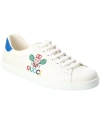 GUCCI GUCCI ACE TENNIS LEATHER SNEAKER