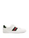 Gucci Ace Web-stripe Sneakers In Multi