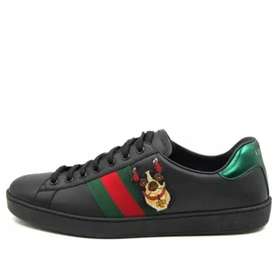 Gucci Ace 'year Of The Dog Black'