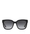 Gucci Acetate 0gc001660 Rectangle Sunglasses In Black