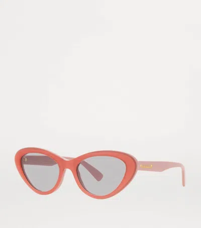 Gucci Acetate 0gc001934 Sunglasses In Pink