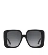 Gucci Grey Square Ladies Sunglasses Gg1314s 001 55 In Black