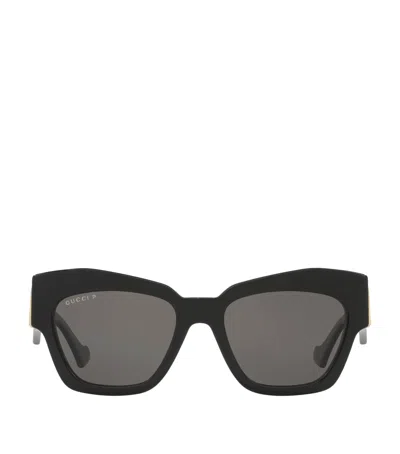 Gucci Acetate 0gc002123 Sunglasses In Black
