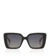 Gucci Acetate 0gc002405 Sunglasses In Burgundy