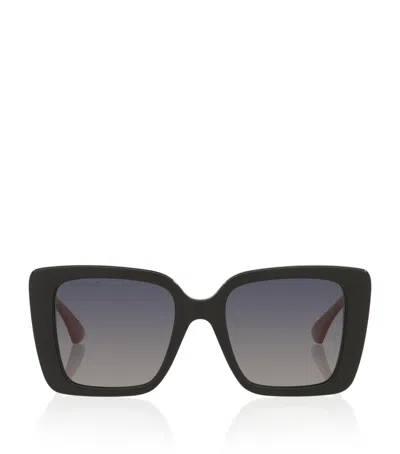 Gucci Acetate 0gc002405 Sunglasses In Burgundy