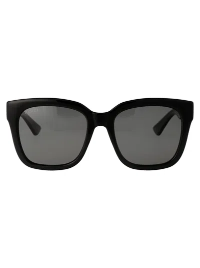 GUCCI GUCCI ACETATE BLACK SUNGLASSES