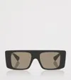 Gucci Acetate Gc002432 Sunglasses In Black