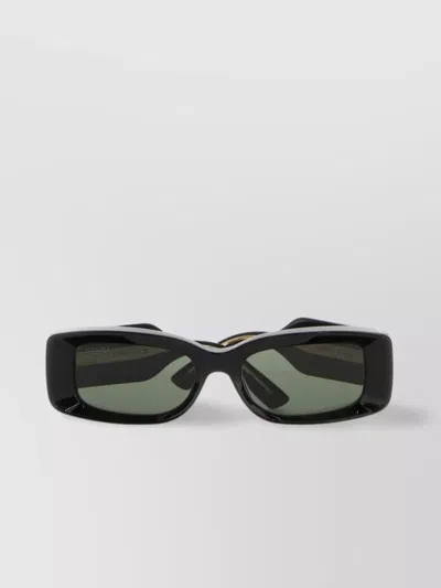 Gucci Acetate Square Frame Sunglasses In Black