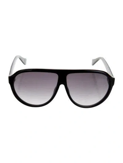 Pre-owned Gucci Babies' Acetate Sunglasses In Black