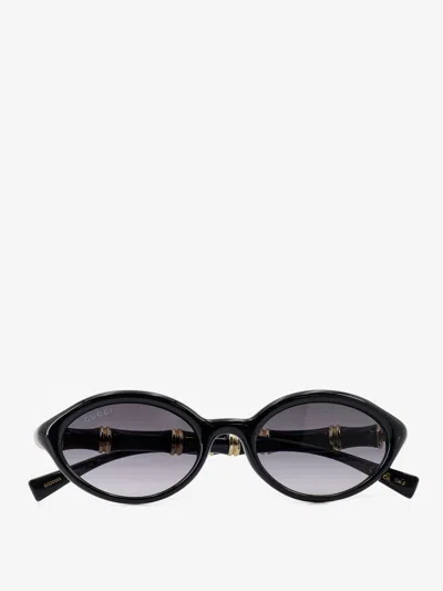 Gucci Acetate Sunglasses In Black